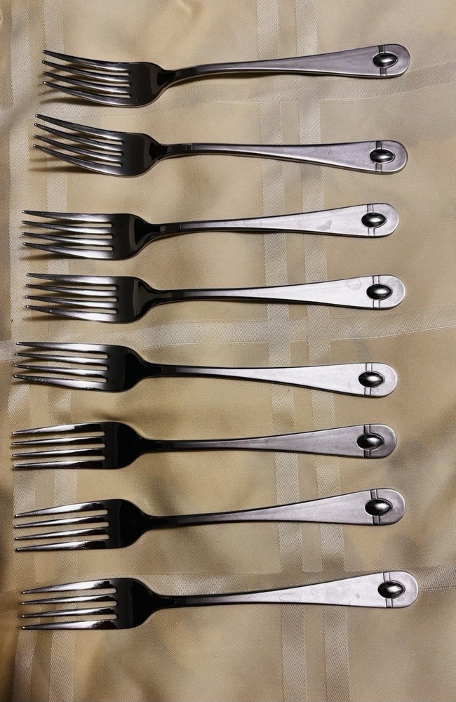 51-Piece Set ONEIDA SATIN JUPITER Stainless Flatware Retired Nice Condition