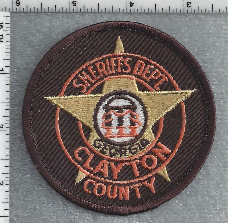 Clayton County Sheriff's Dept. (Georgia) 2nd Issue Shoulder Patch