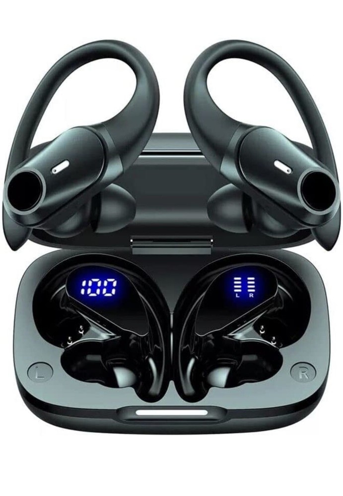 Wireless Earbuds Earhook Headset with Mic Waterproof for Apple iPhone 13 Pro Max