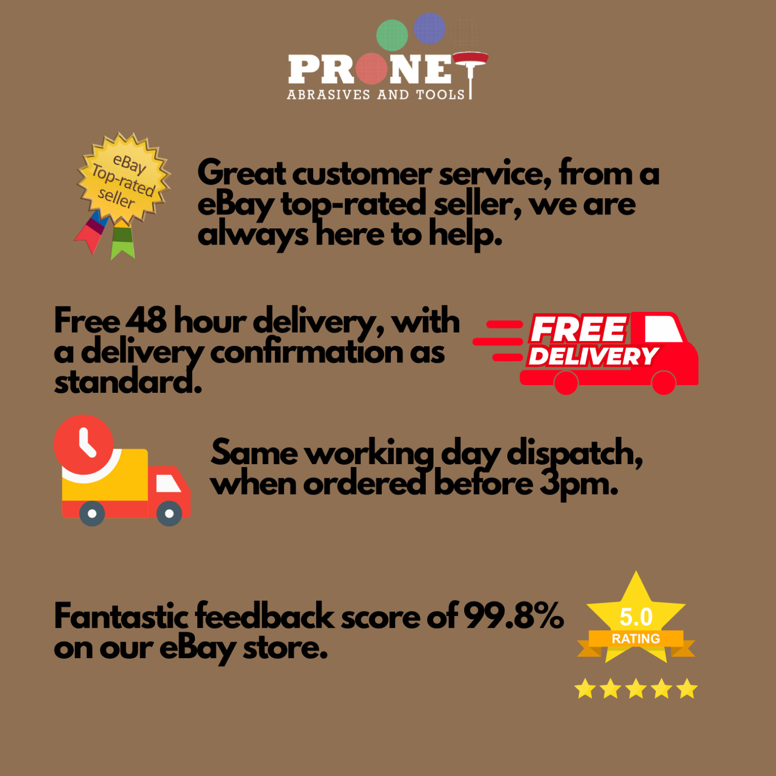 3" 75mm Roloc Quick Change Backing Pad - With 6mm Shank for Drill Sanding