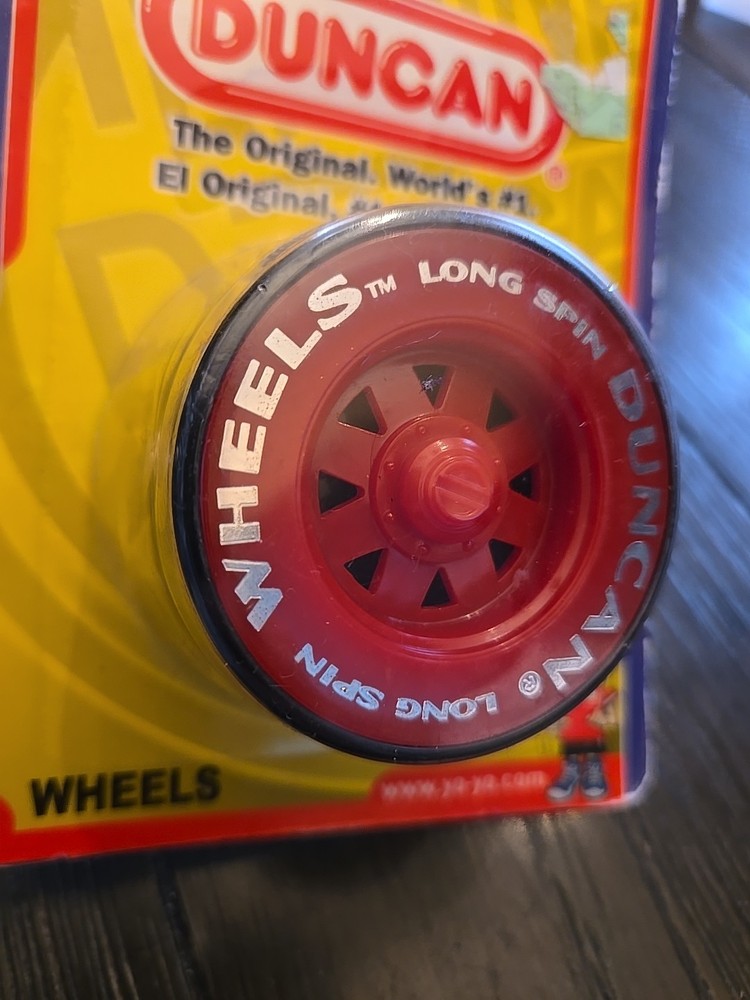 DUNCAN WHEELS YO-YO long spin