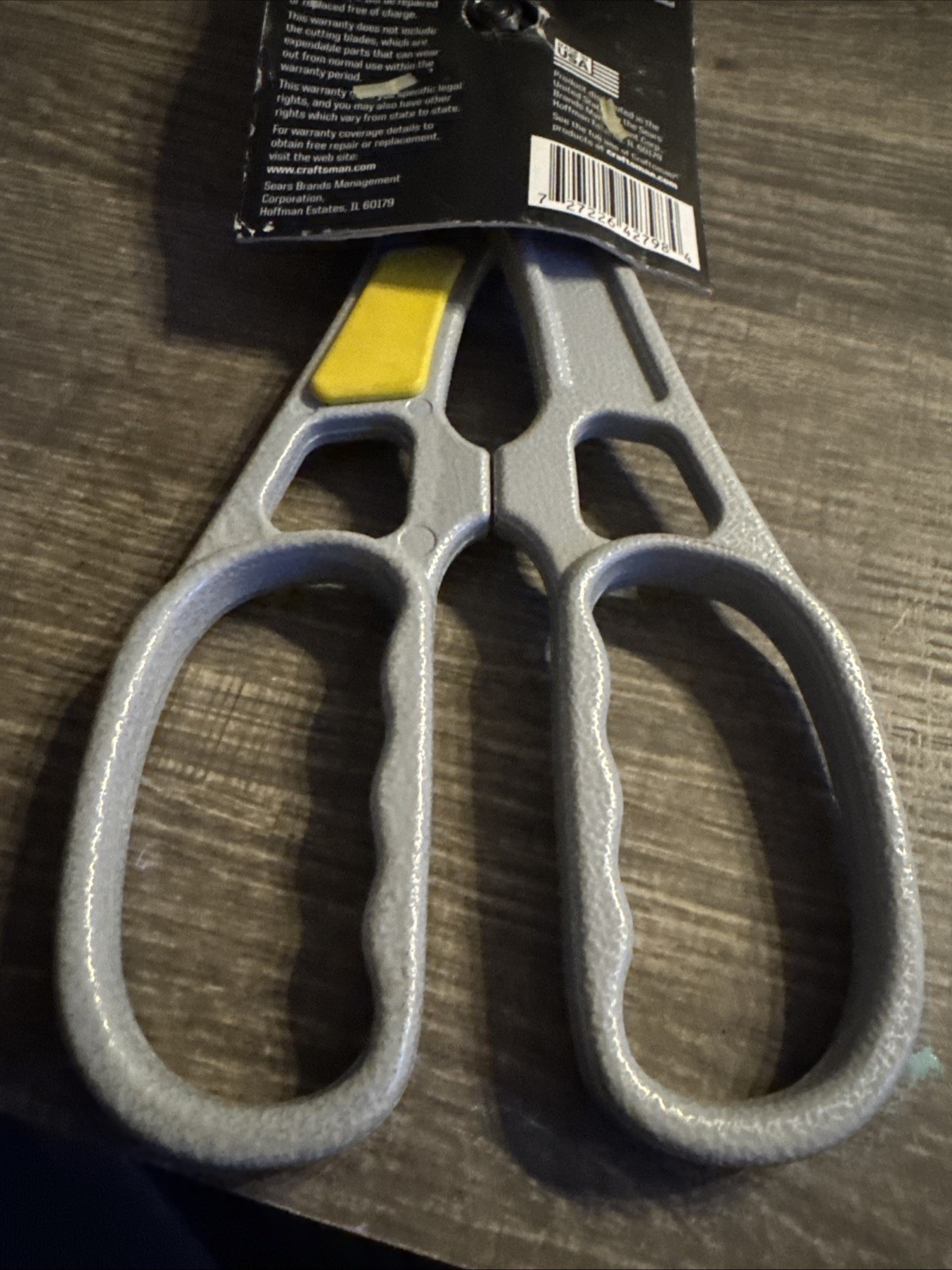 Sears CRAFTSMAN 42798 12” TIN SNIP USA Nos Aluminum Rare Metal Replaceable Blde