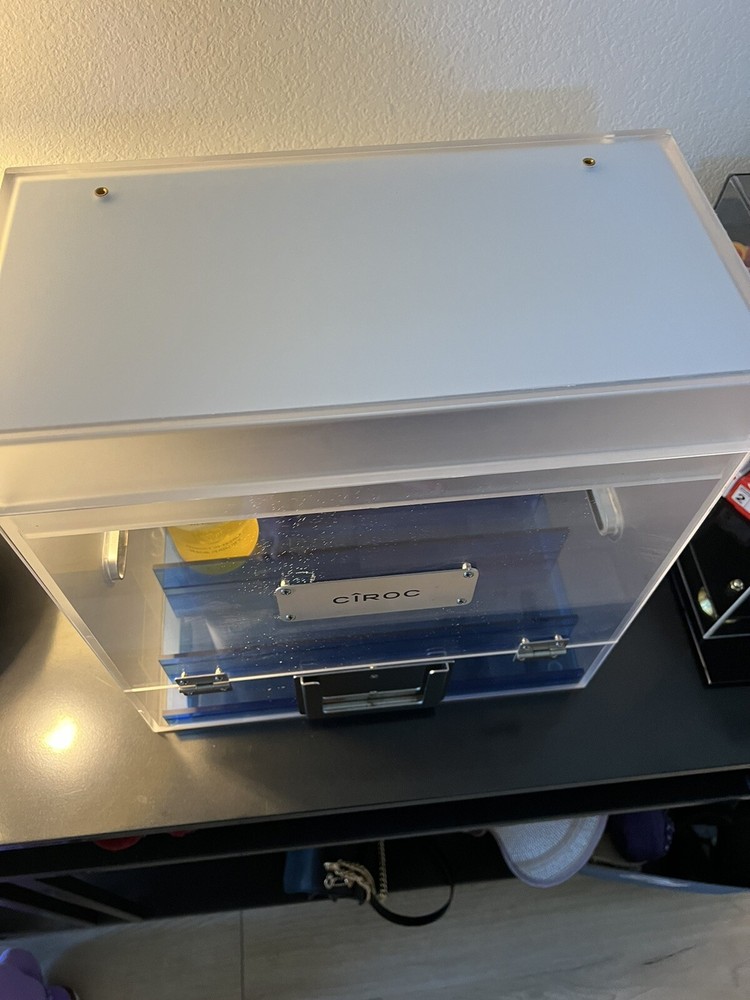 Ciroc Vodka Arcrylic Miniature Display Case With Security Key, Wall Mount
