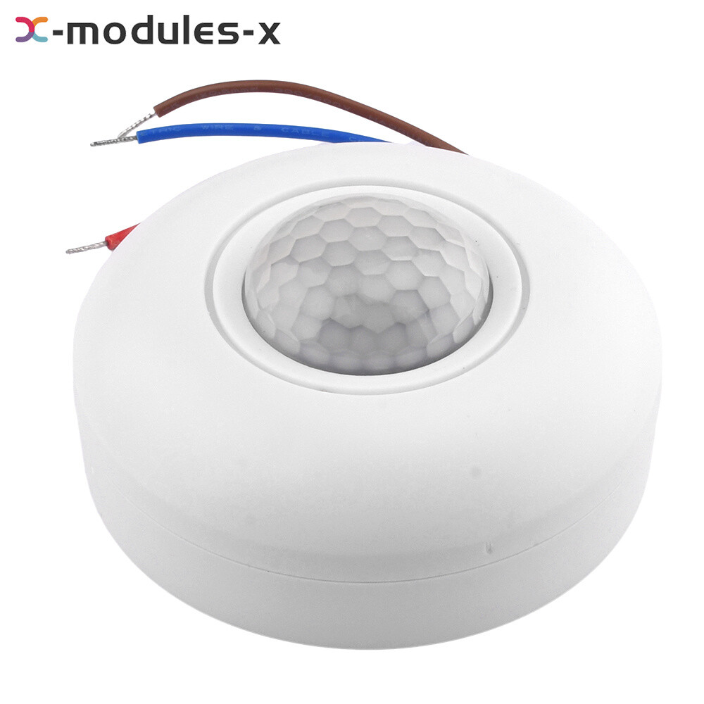 AC85-265V Infrared PIR Motion Induction Sensor 360° Detection For Ceiling Light
