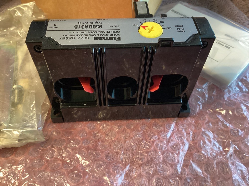 FURNAS..SELF-RESET Solid-State Overload Relay… 958DA31….Ser. B…NEW😀