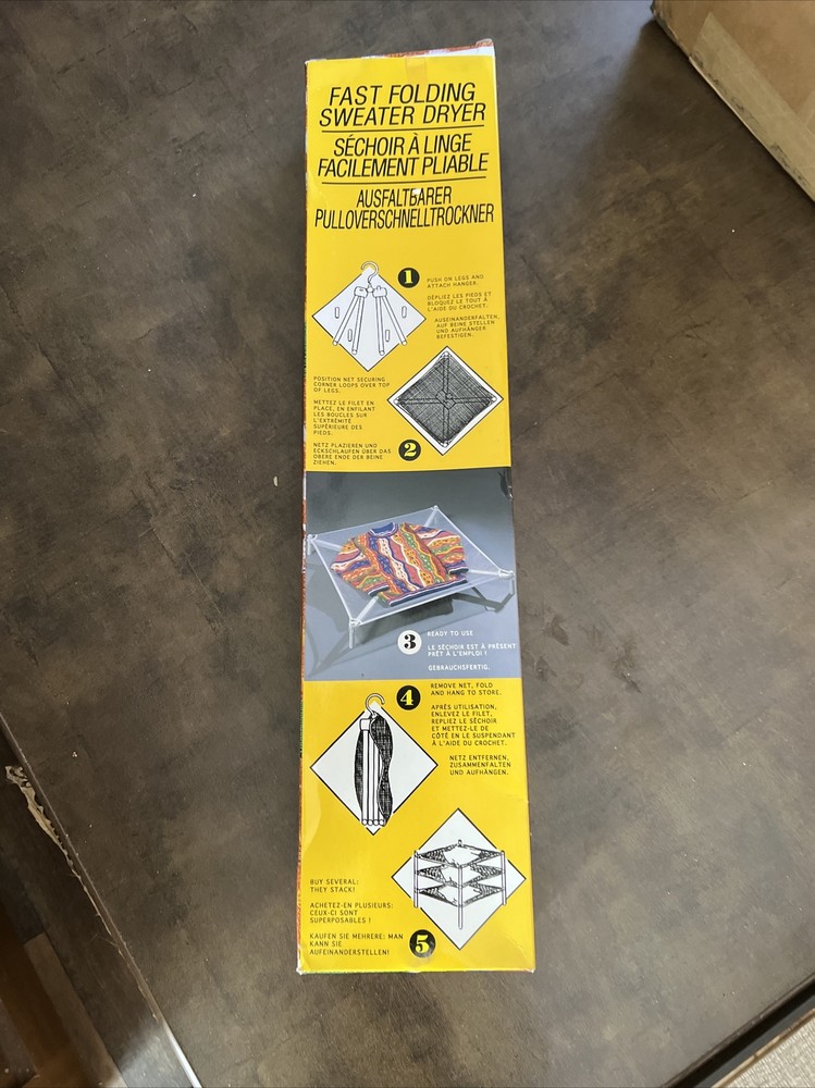 Fast Folding Sweater Dryer