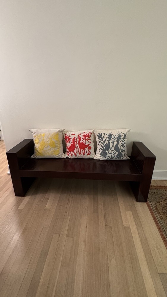 Karl Springer Goat Skin Bench
