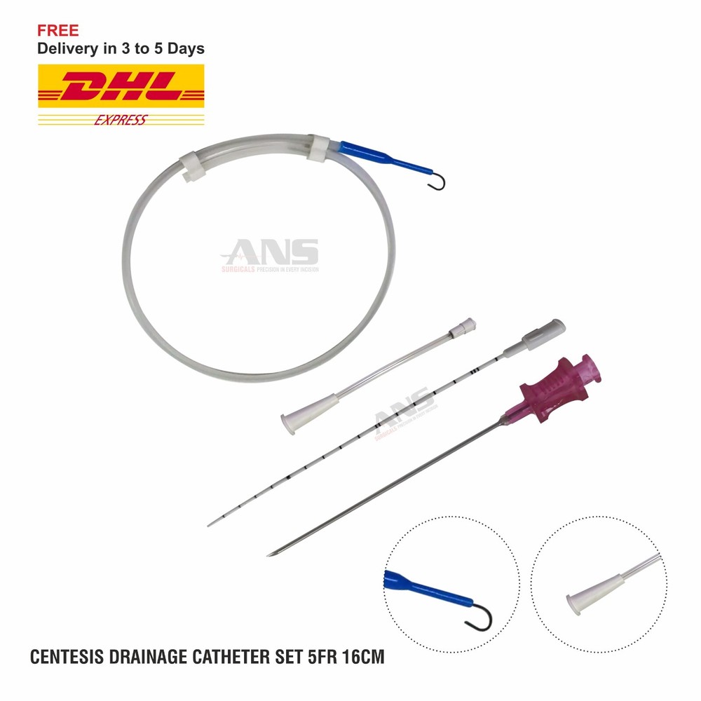 ANS Centesis Drainage Catheter Set 5fr/16cm