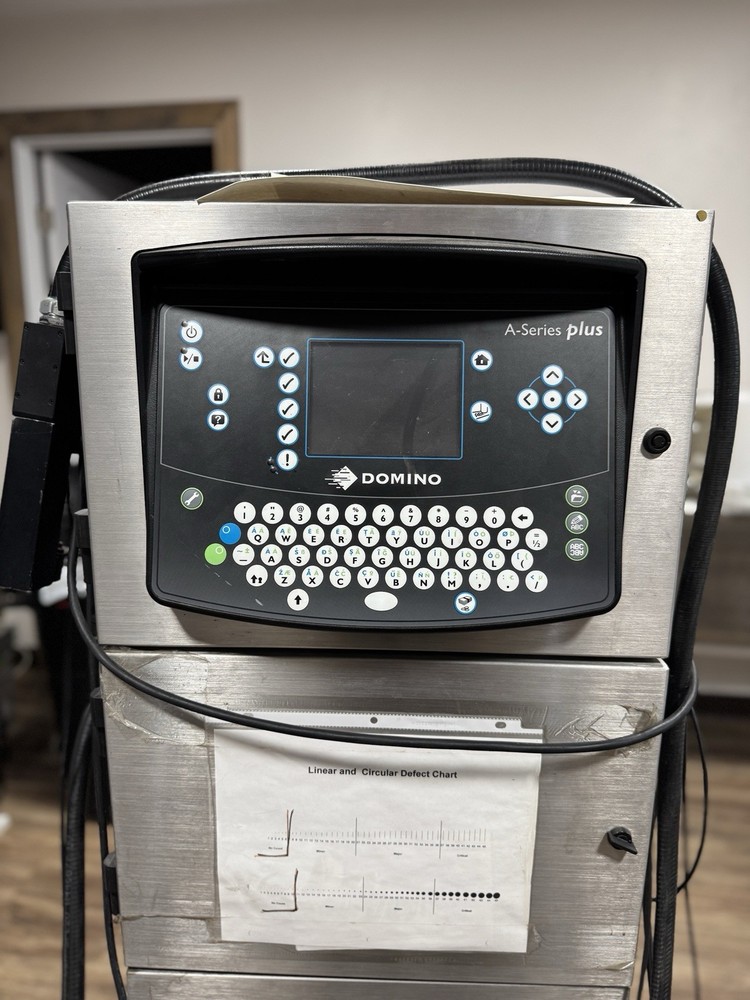 Domino A-Series plus Label Printer Applicator Industrial Coding Machine