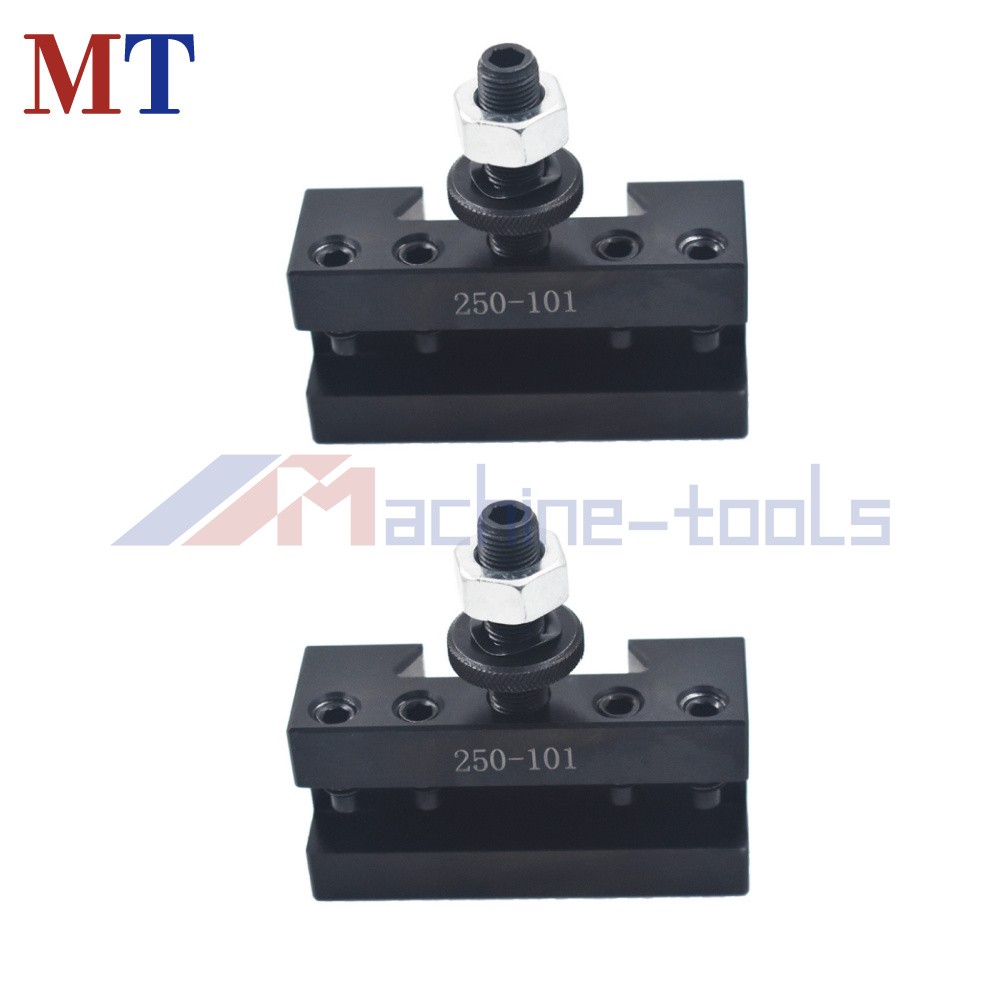 2 Pack AXA #1 250-101 Quick Change Tool Post Turning & Facing Holder For Lathe
