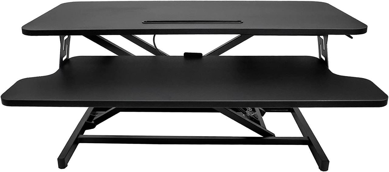 34 inches Height Adjustable Home Office Desk Converter Computer Desk Riser