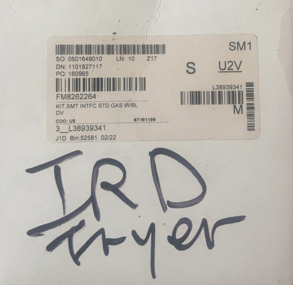 Frymaster 8262264 Interface Board Kit, STD Gas, DV, SMT with BL