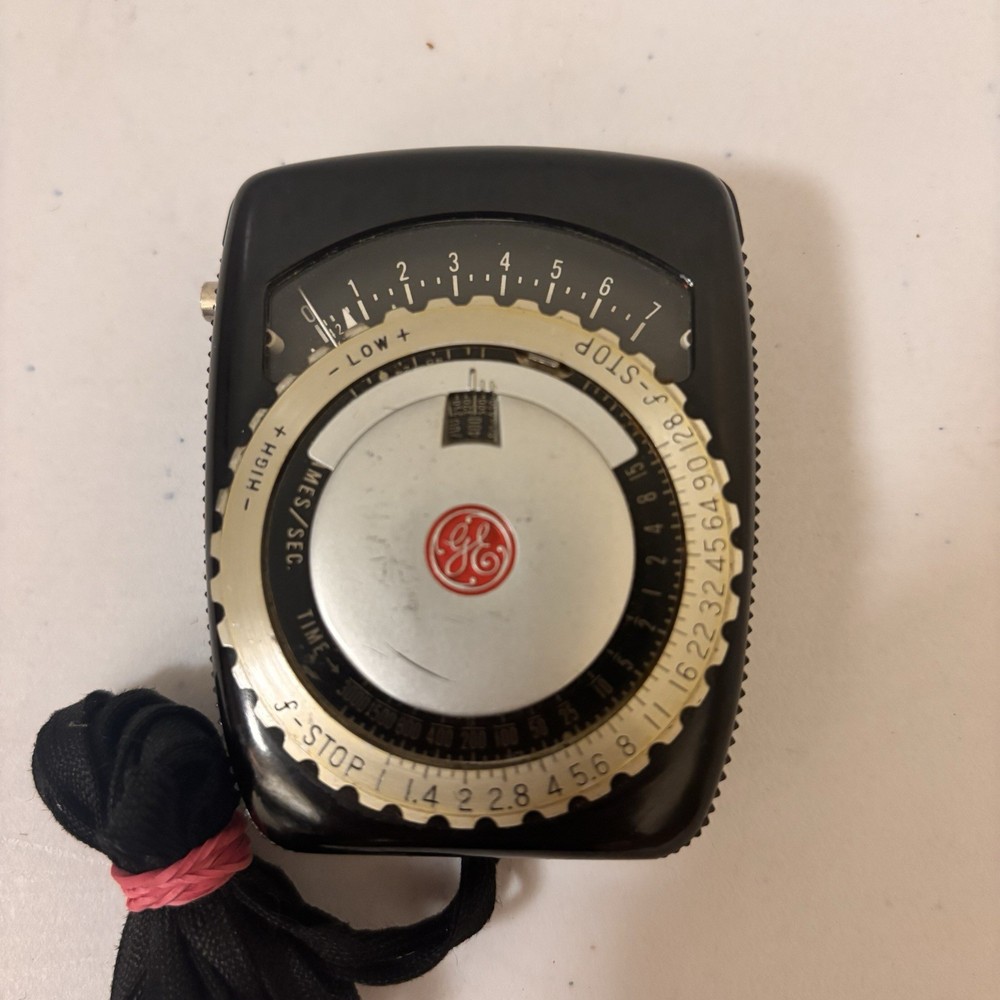 General Electric GE PR-1 Light Exposure Meter untested