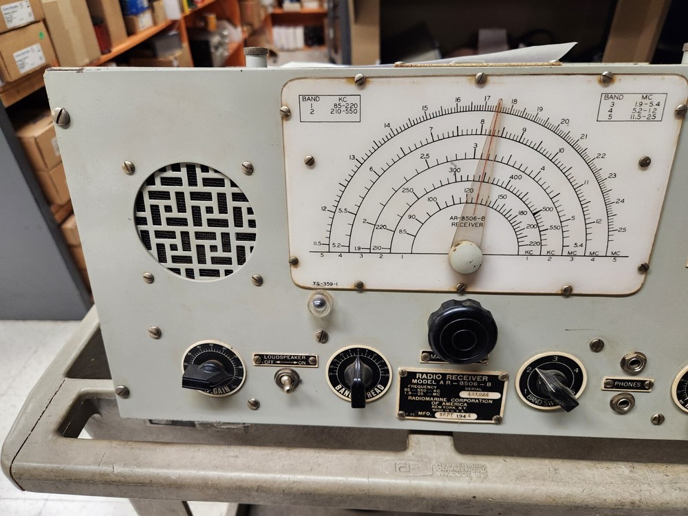 RADIOMARINE AR-8506-B RECEIVER,