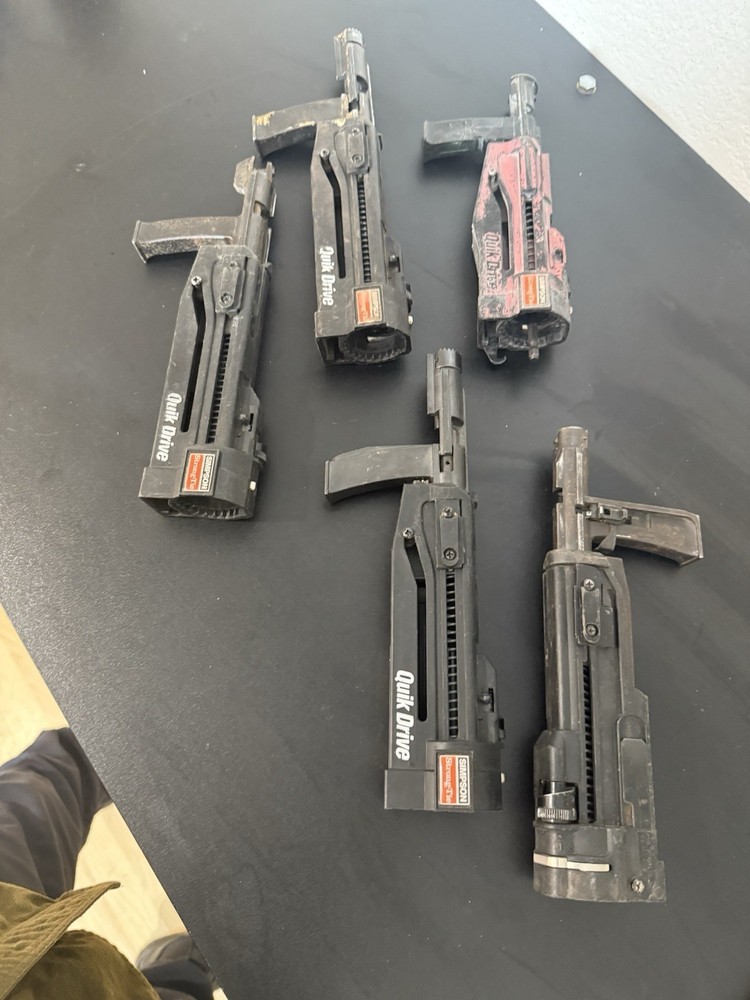 Simpson Drill Attachment Lot Of 5