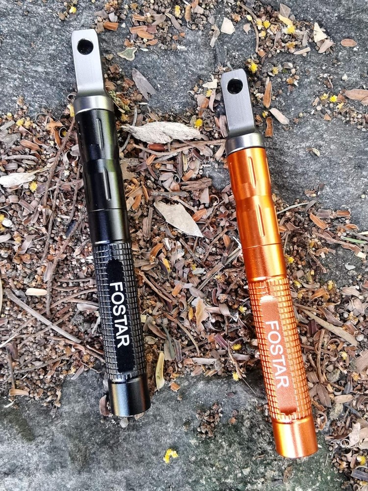 FOSTAR 2PCS Upgrade Ferro Rod Fire Starter，Replaceable Flint Steel Rod,...