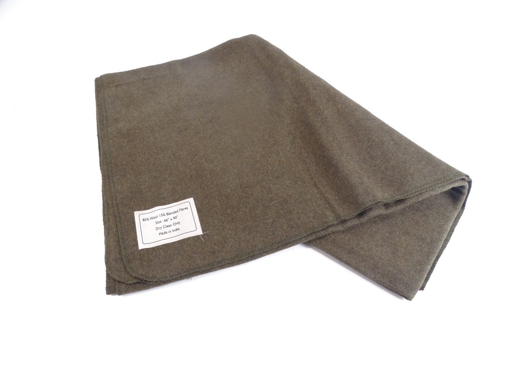 US Army Style Wool Blanket (85% Wool) IMPORTED