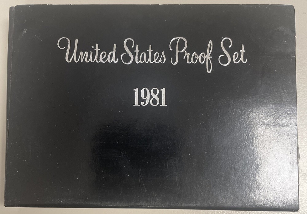 US Mint 1981 Proof Set 6 Coin Set