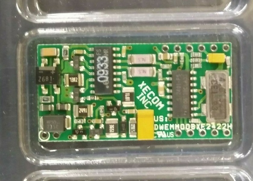 New, Xecom, XE2422H, MODEM MODULE 2.4KBPS DATA 3.3V 13-PIN