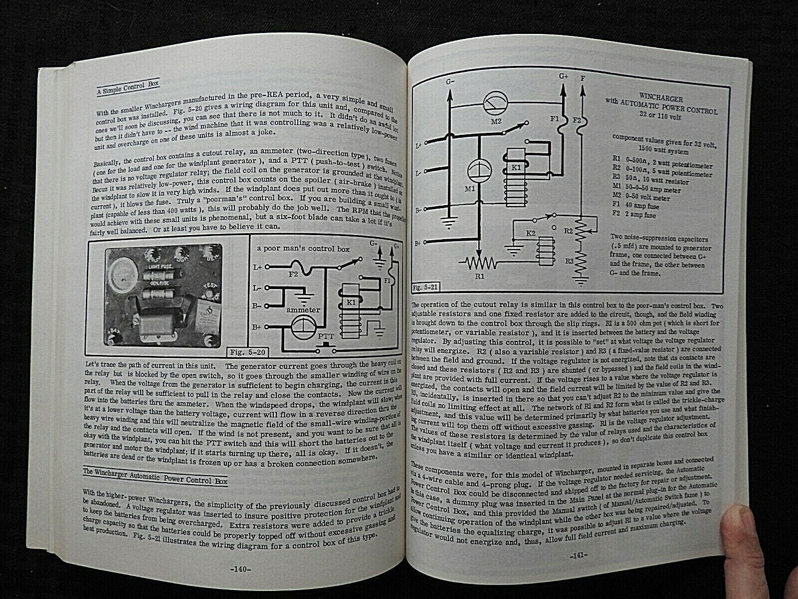 WIND FARM HOMEBUILT WIND GENERATED ELECTRICITY HANDBOOK By Michael Hackleman
