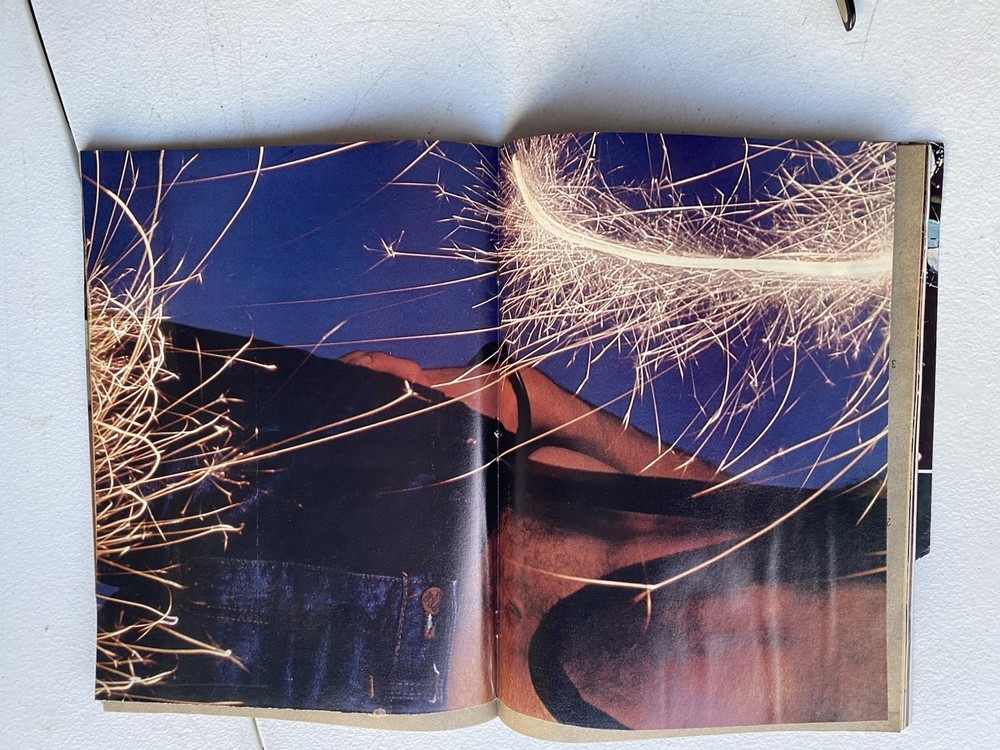 Grooves Magazine KISS Van Halen Poster Intact May 1979 Torn Cover