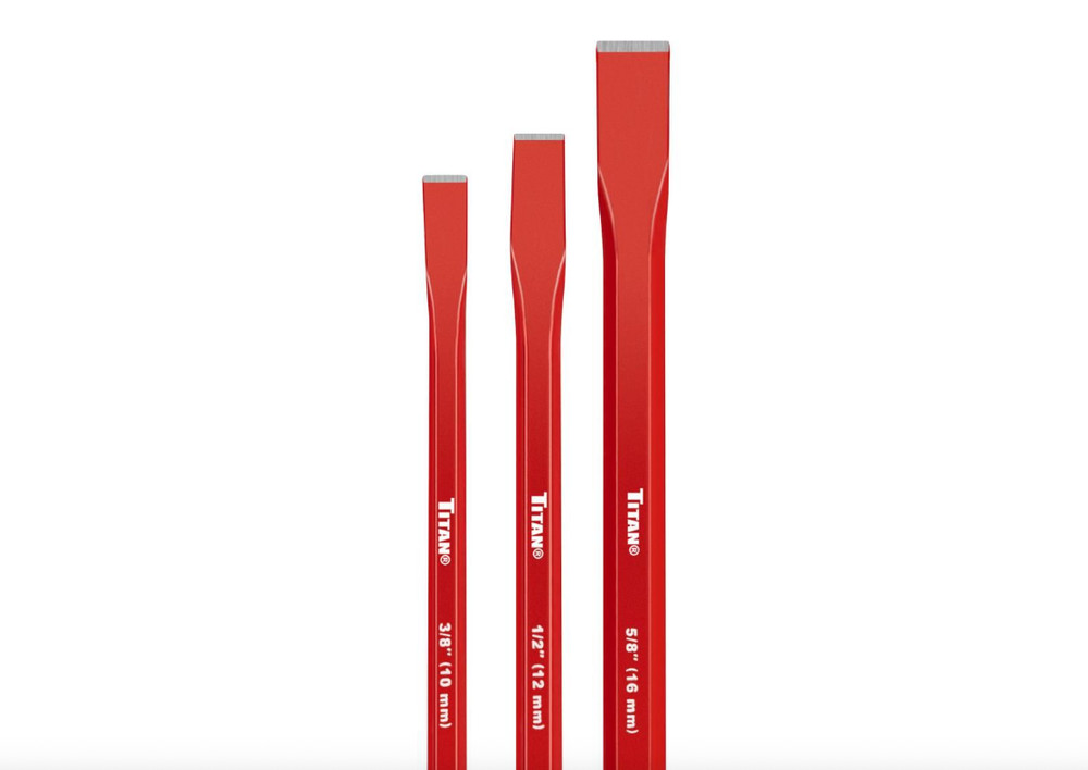 Titan 17081 3 Pc Cold Chisel Set