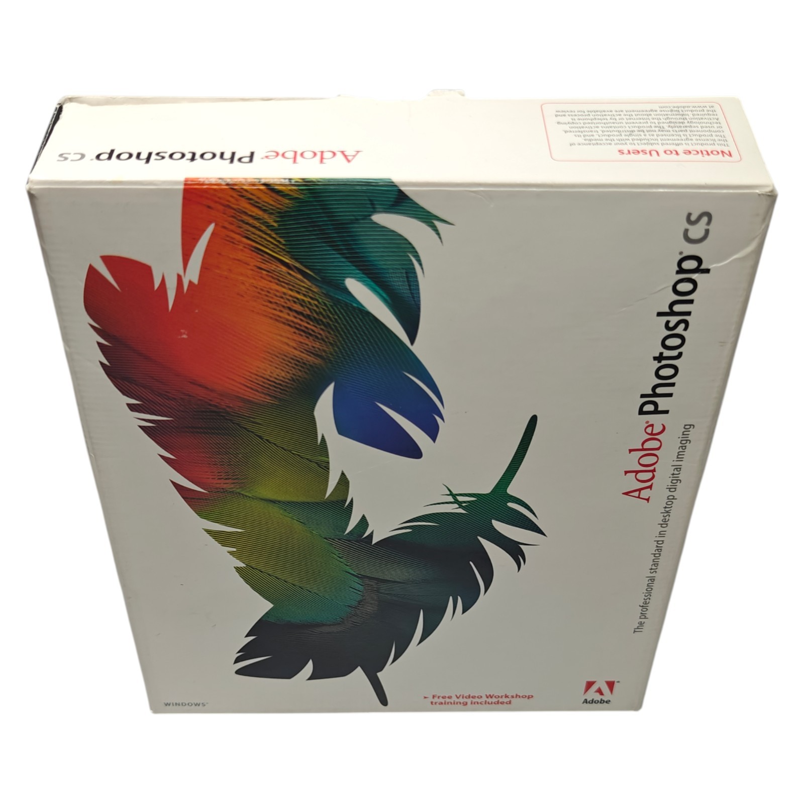 Adobe PhotoShop CS for Windows w/ Box, Manual / Books, Disks