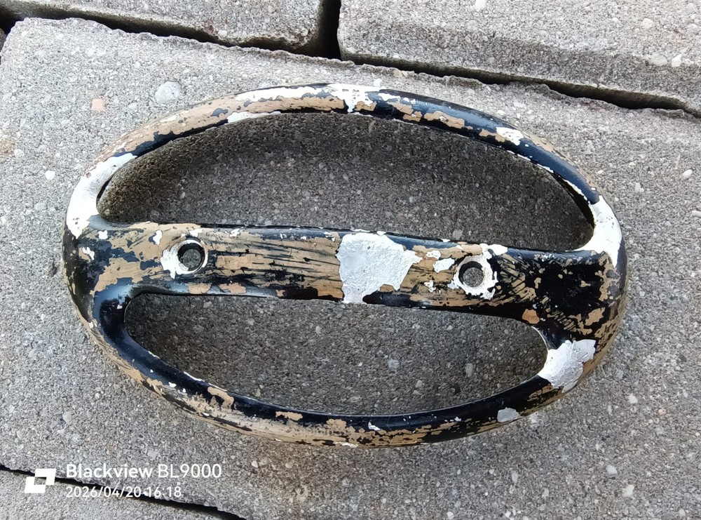 WW2 German Accessory; Frame From Vehicles Rear Lights; MARKINGS