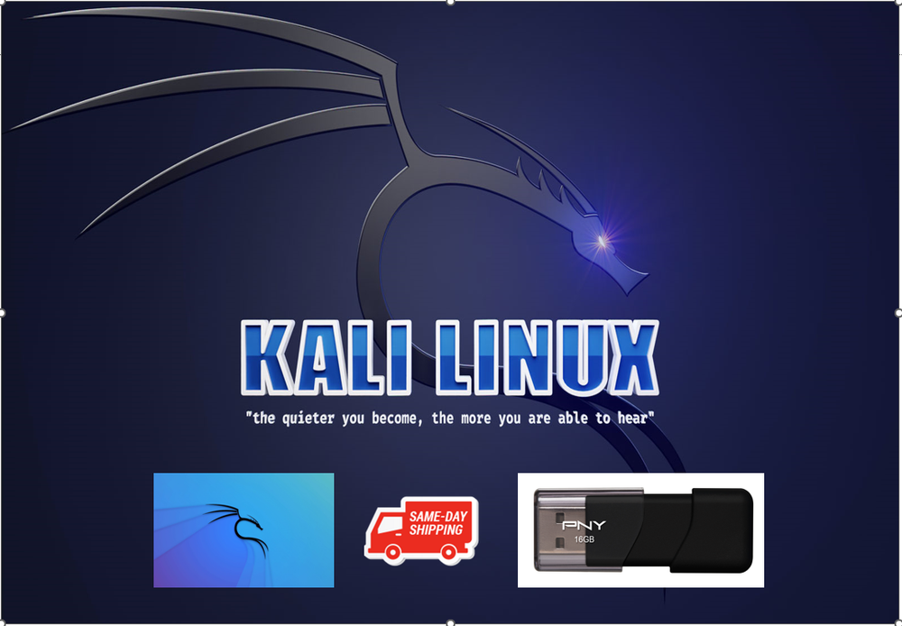 Kali Linux 2024.3 64Bit and 32bit Bootable Live USB