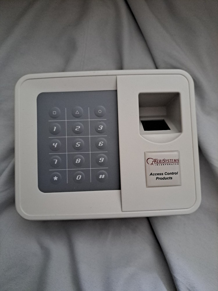 Keri TS1100-4SO BioPointe Fingerprint Access Control Reader Keypad AS-IS