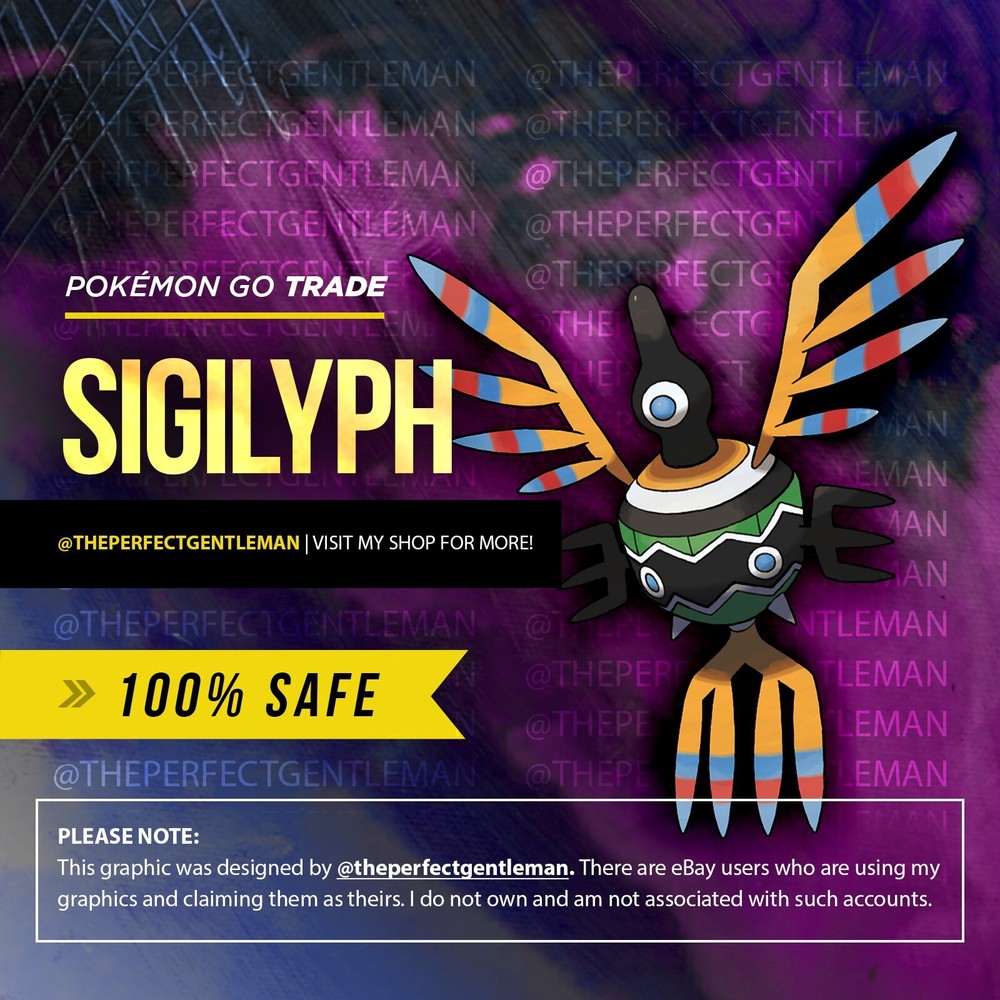 Sigilyph Pokemon #561 GO