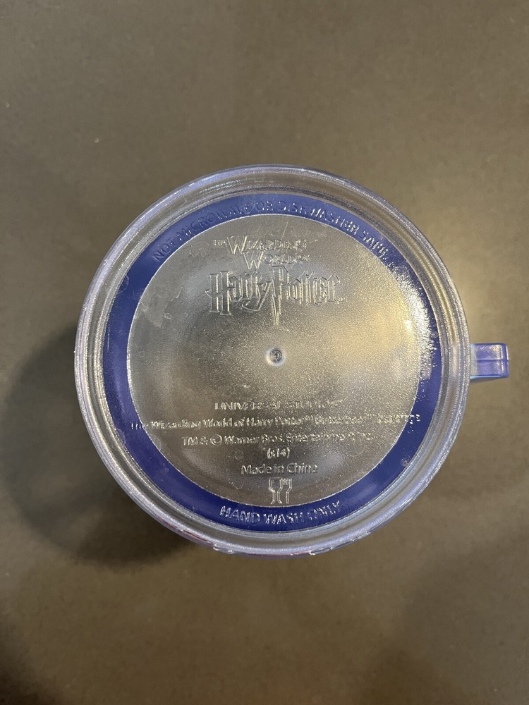 Harry Potter Butterbeer Mug Plastic Cup Wizarding World Universal Studios 14oz