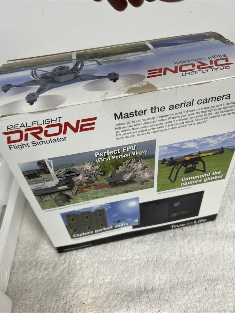 RealFlight 6 RC Flight Simulator NEW Open Box Futaba InterLink Elite Controller