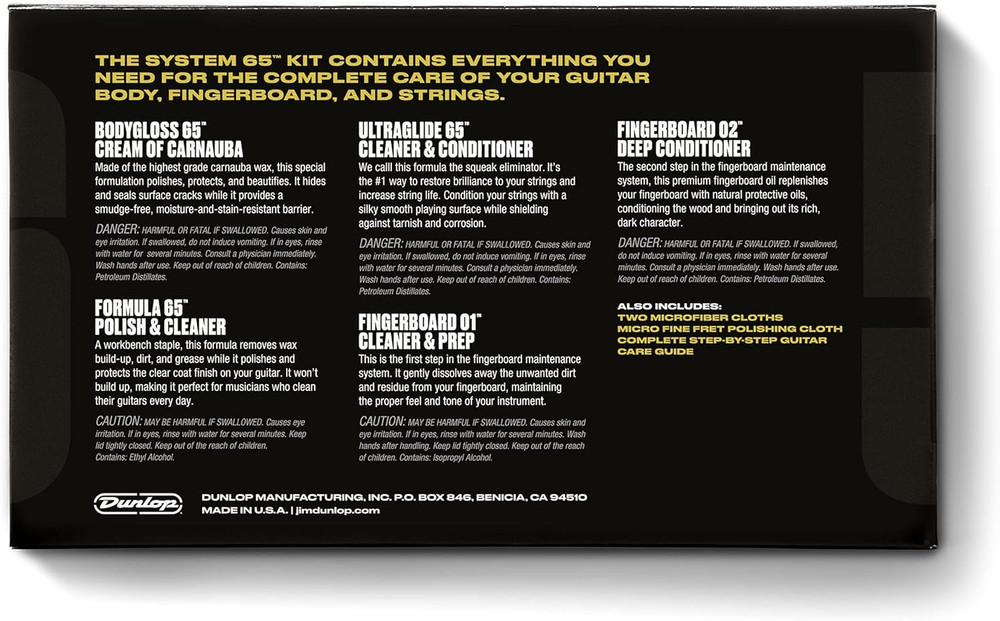 System 65 Guitar Maintenance Kit