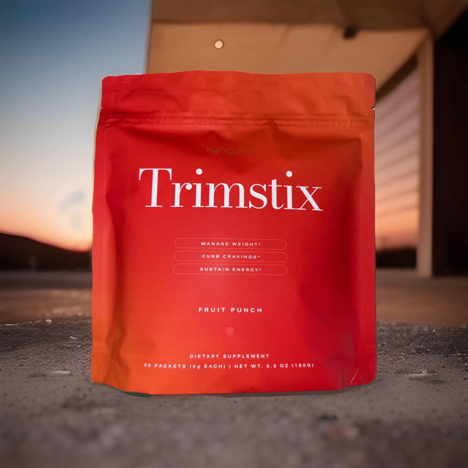 AUTHENTIC Xyngular Trimstix Fruit Punch  30 Packets NEW / SEALED  Exp. 11/27