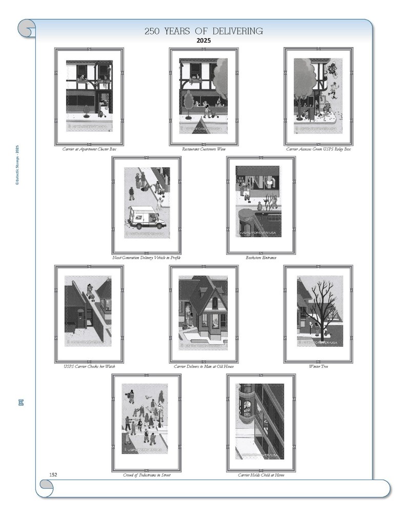 2025 U.S. Commemorative Singles COMPLETE Supplement (White Ace Alternative)