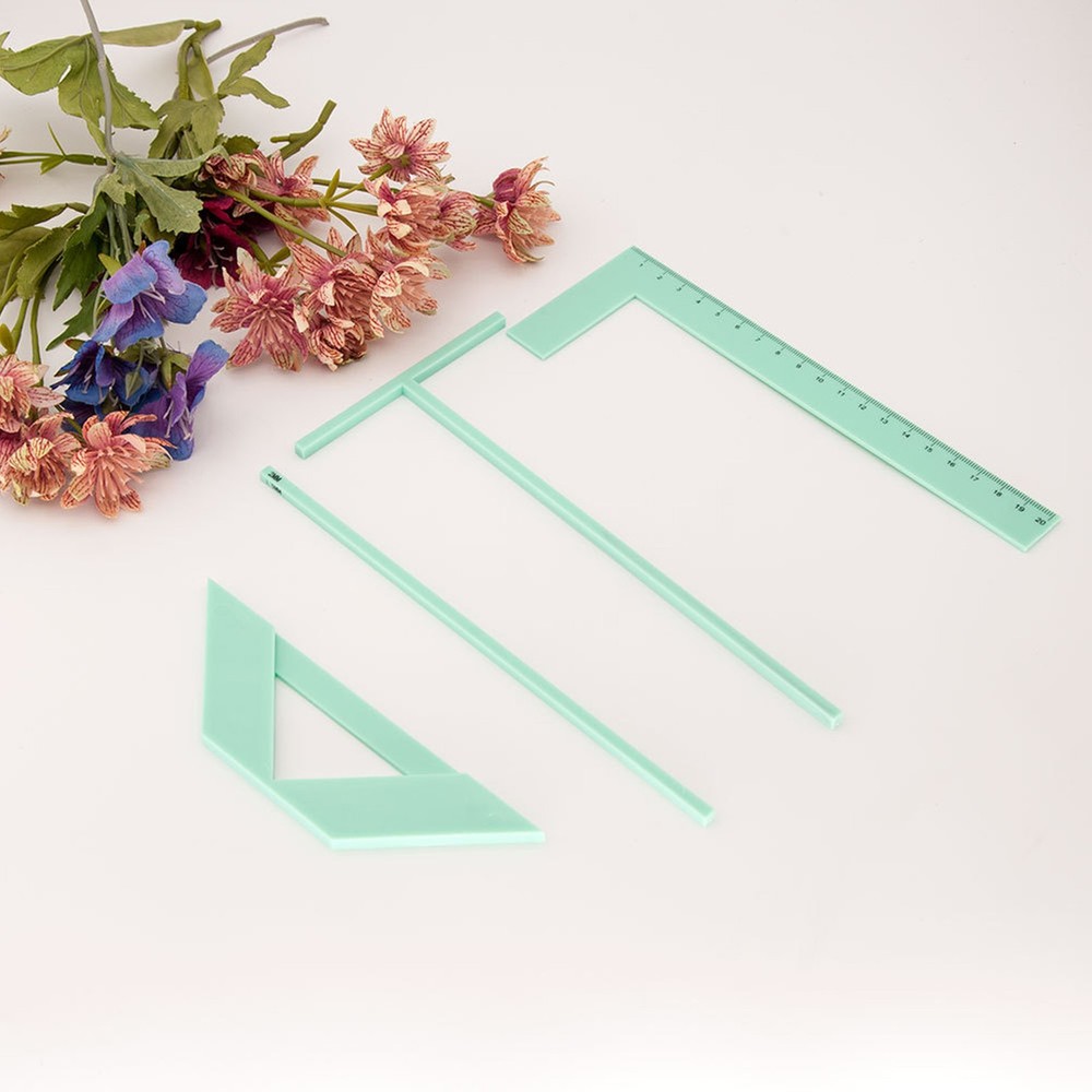 Comprehensive Book Binding Ruler Kit For Precise Scrapbook Crafting XEAP