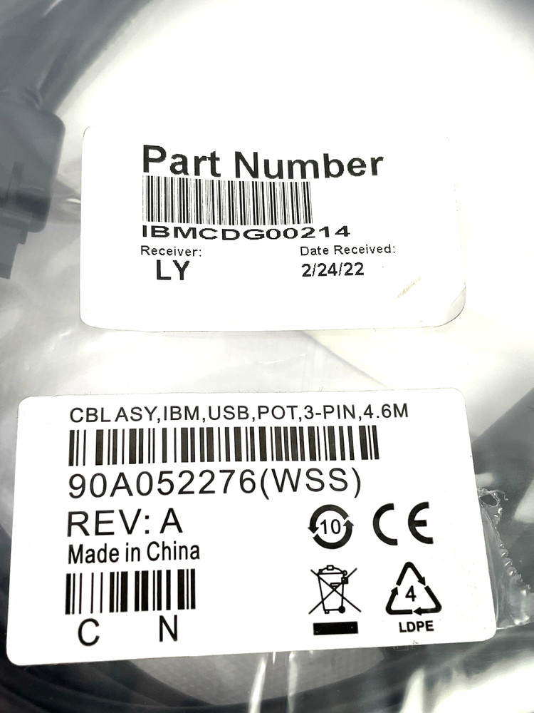 Datalogic IBMCDG00214 Cable Assembly