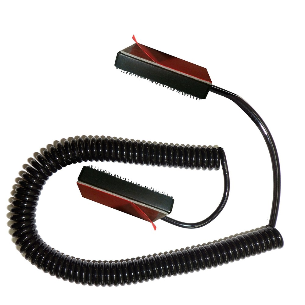 Universal Coiled Security Cable Bulk Pricing Available - Remote 1 Pack, Black