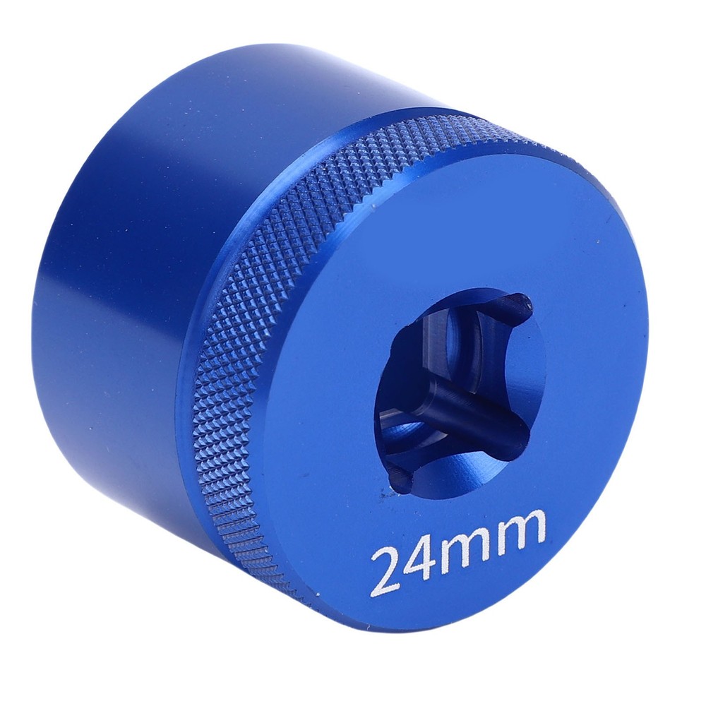 Bike Front Fork Cap Socket Tool 24mm Hex Suspension Fork Air Chamber Cap Socket