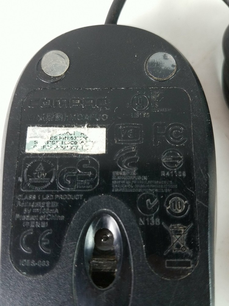 Compaq MOAFUO Scroll Wheel Mouse MOAFUO MOAFUO