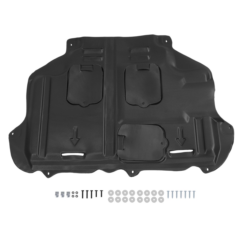 Lower Guards Engine Splash Shield For Ford Focus 2012-2018 Chassis Armor Black