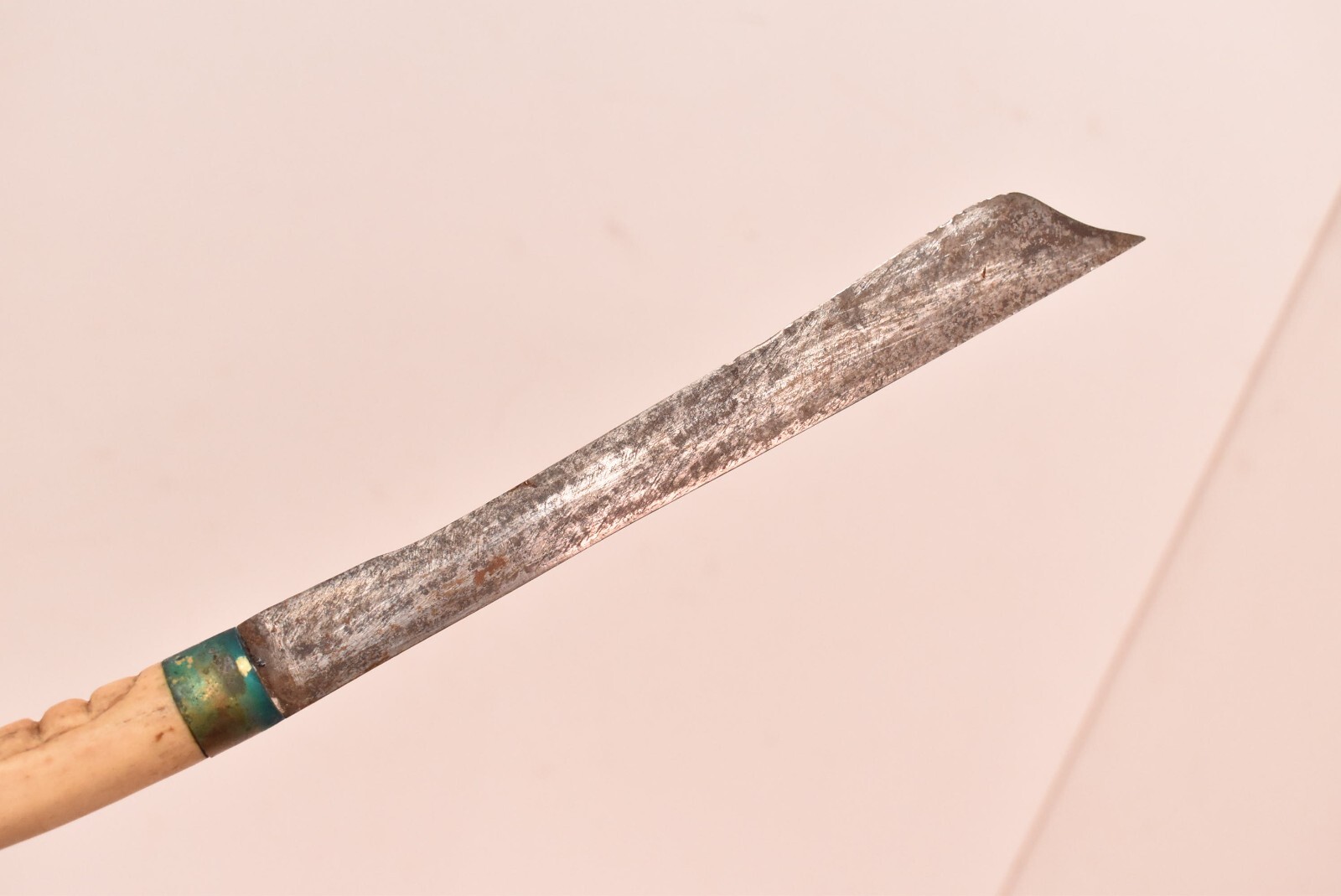 Antique Indonesian TUMBOK Dagger Bali Balinese Lombok Knife Weapon 10"