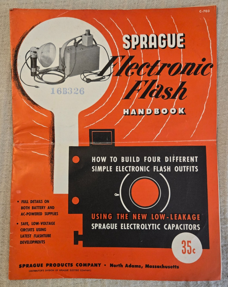 Sprague Electronic Flash Handbook C-703
