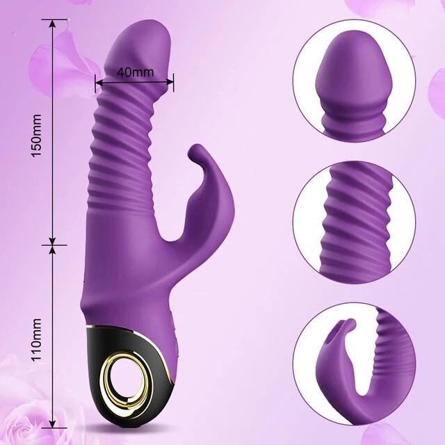 Clit Dildo Rabbit Vibrator