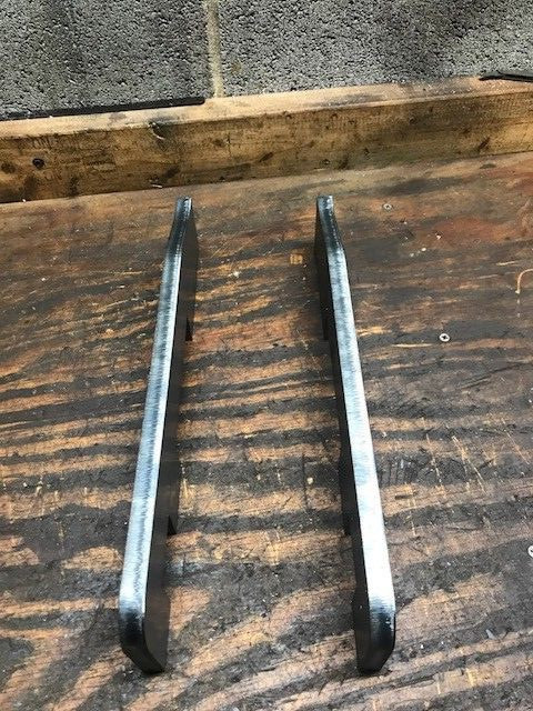 Skid steer Bobcat style Quick attach Lower mount 3/8" thick Bucket attachment NP