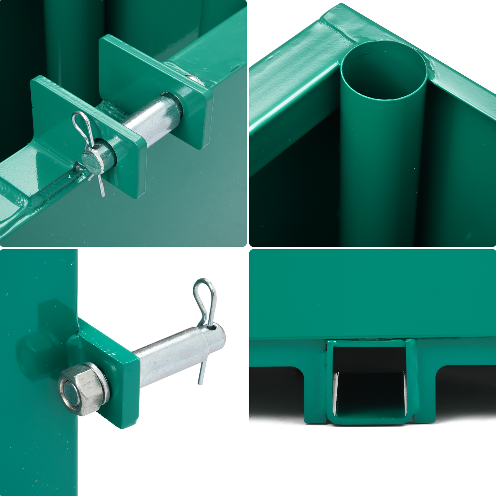 Ballast Box 3 Point Hitch Counterweight for Cat 1 Category 1 Tractor 800lb Green