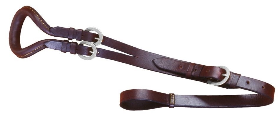 Mule Saddle Leather Crupper - Brown