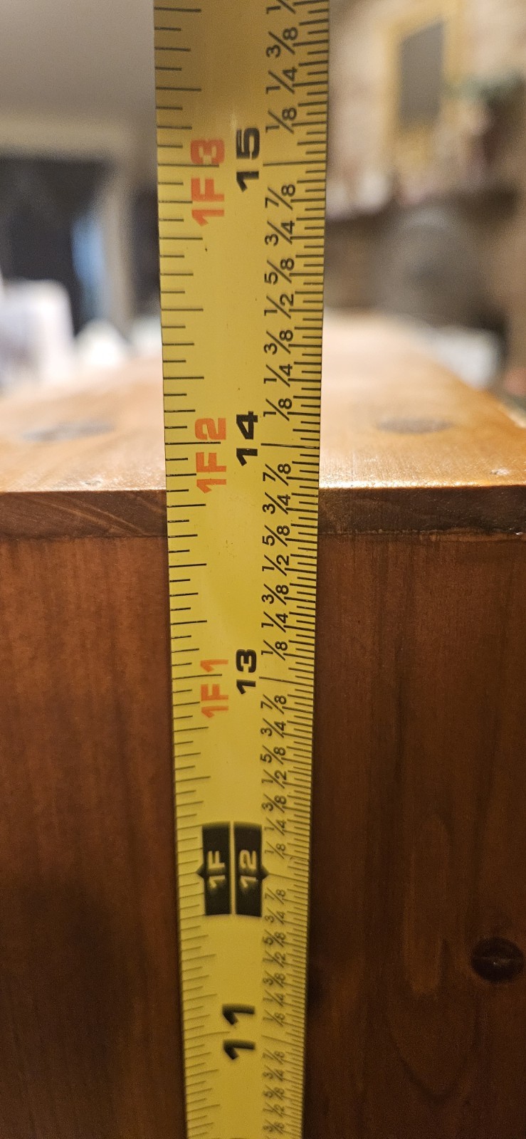 Vintage Wooden Library Card Cabinet, 16 Drawers, 4 Rows High, 4 Rows Wide