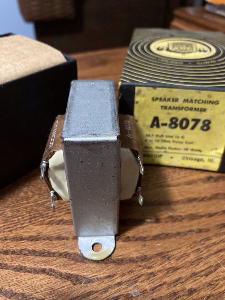 Stancor Speaker Matching Transformer A-8078 NOS